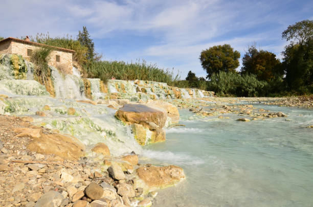 istock Saturnia Thermal Hot Springs in Italy 1144841572