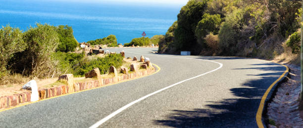 istock South Africa Chapman's peak drive winding road panoramic view 1144841798