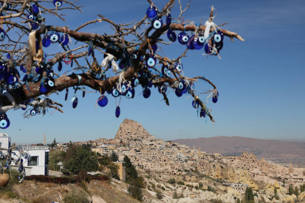 istock Uchisar Castle in Cappadocia, Nevsehir, Turkey 1144843273