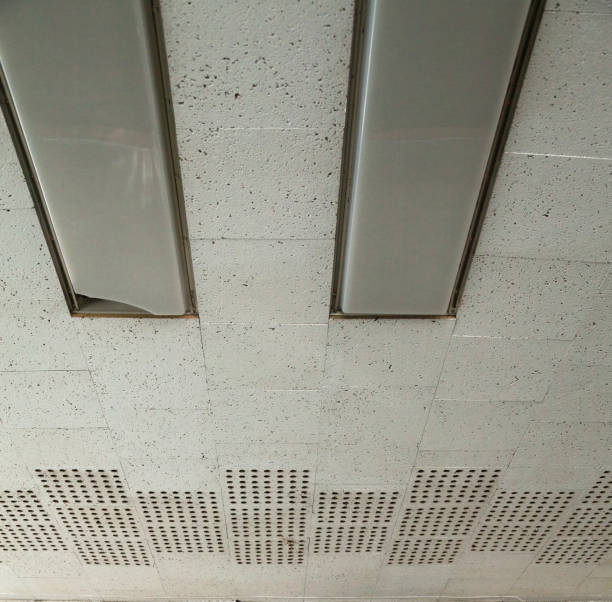 istock Lamps on the ceiling in the lounge. 1144856053