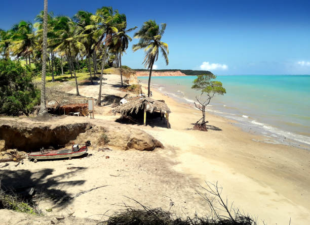 istock Broken Car beach at Barra de Santo Antonio, Alagoas, Brazil 1144859404