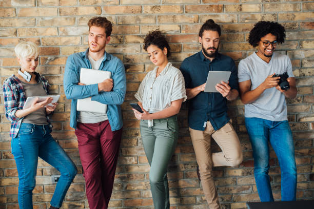 istock Group of young people together 1144861797