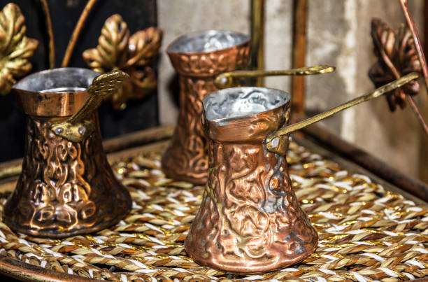 istock Coffee turks - traditional arabic table appointments 1144862056