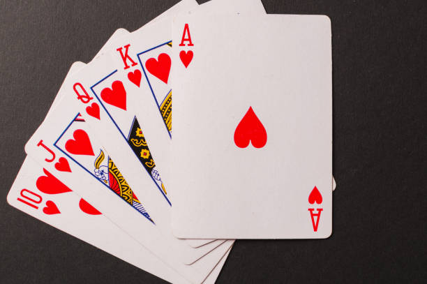 istock Royal flush - concept of poker. Success player. 1144863553