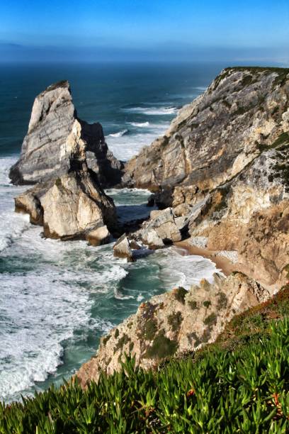 istock Beautiful Ursa beach with its colossal rock formations 1144869589