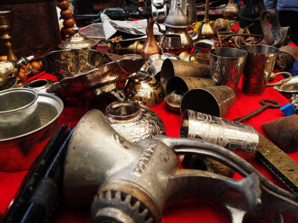 istock Old Anatolian antique silver 1144870348