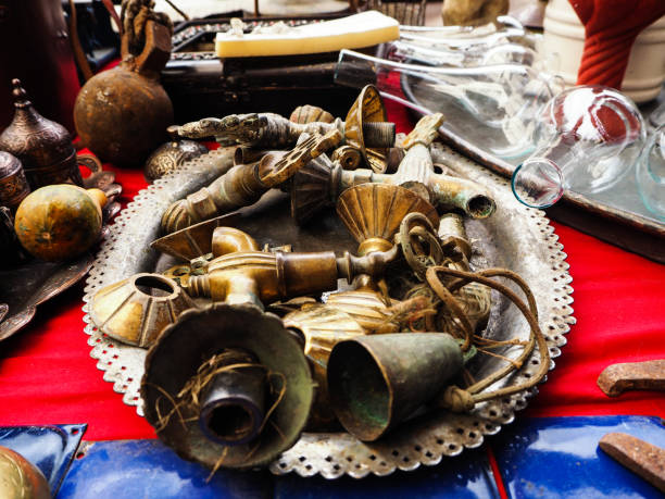 istock Old Anatolian antique silver 1144871804