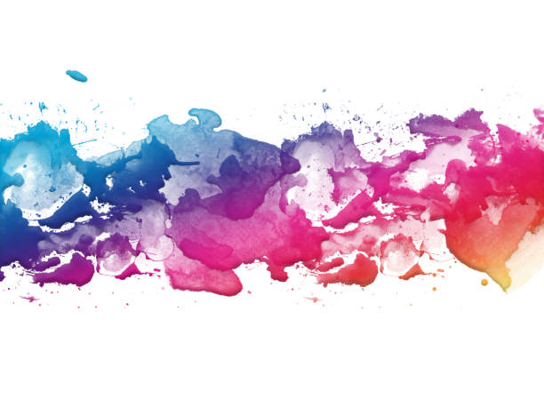 istock Colorful Abstract Artistic Watercolor Paint Background 1144872676