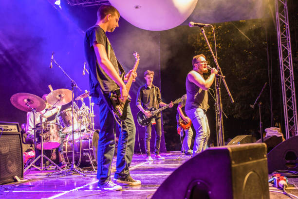 istock Young musicians on the stage 1144876210