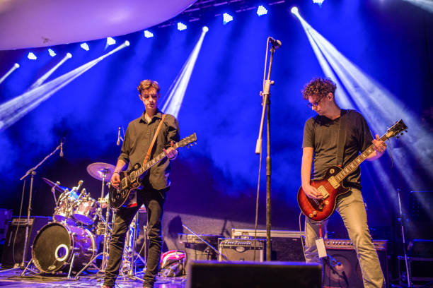 istock Young musicians on the stage 1144876255