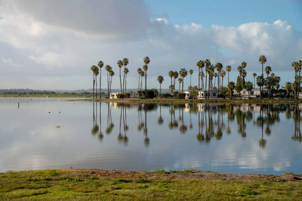 mission bay san diego - false bay photos et images de collection