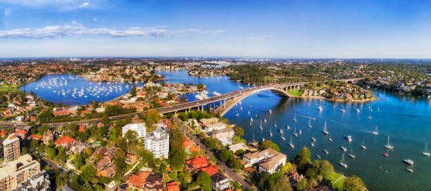 d sy gladesville br 2 zachód - marina lake nautical vessel water zdjęcia i obrazy z banku zdjęć