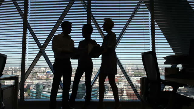 Office silhouettes