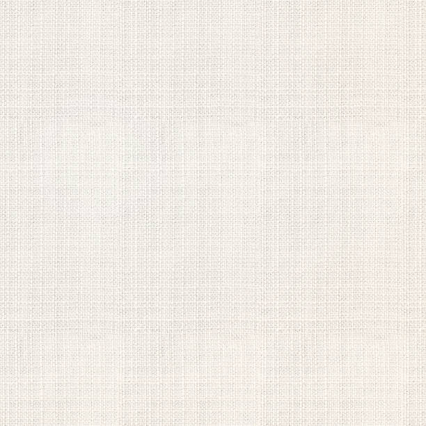 istock Cream seamless linen fabric background 1144905337