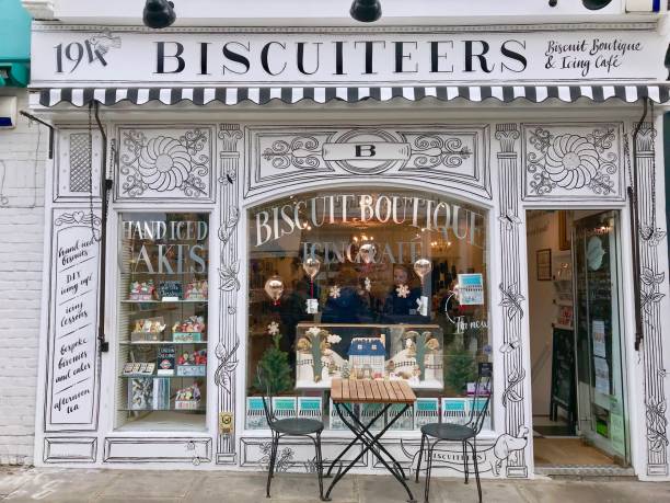 Biscuiteers, Notting Hill stock photo