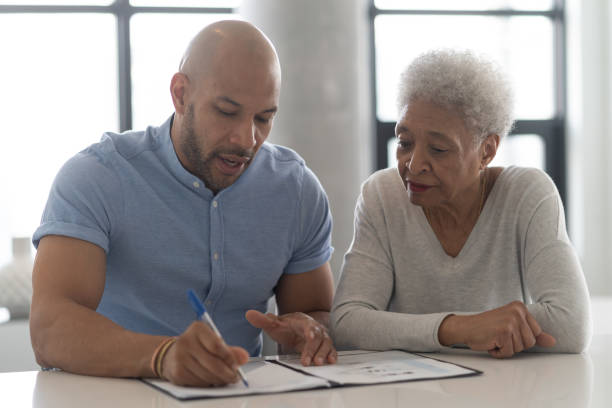 istock Male Financial Advisor With Senior Client 1144910900