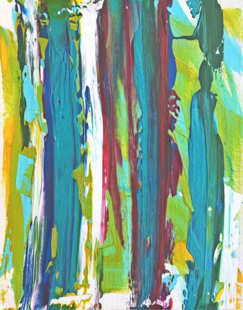 istock Freedom abstract art oil painting on canvas board 1144914799