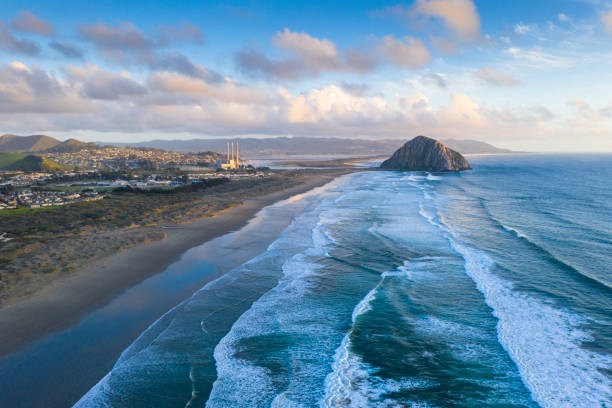 Pacific Ocean, Sea, Summer, Morro Bay, California