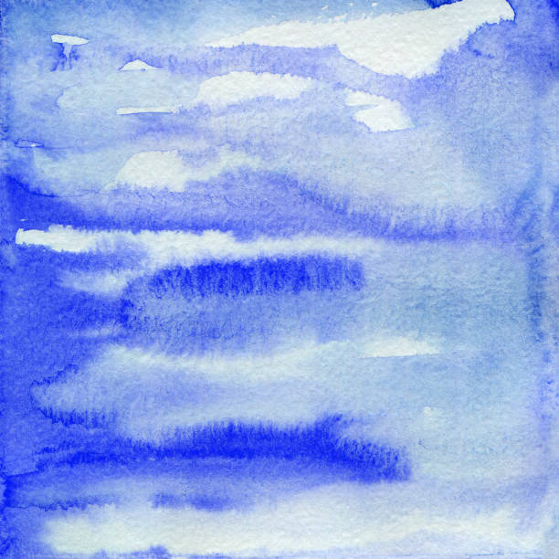 istock Bright painted watercolor texture. Hand drawn background with text place. 1144929595