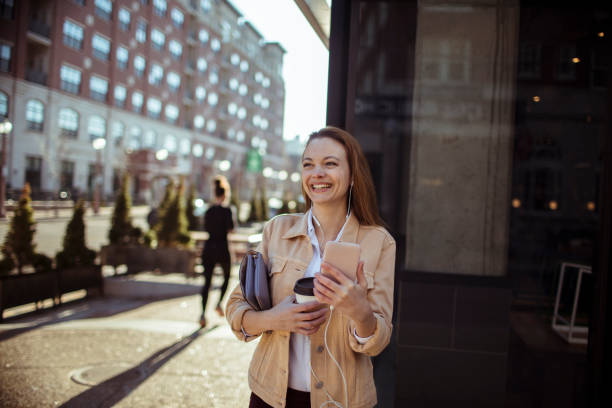 istock Businesswoman Commuting 1144935701