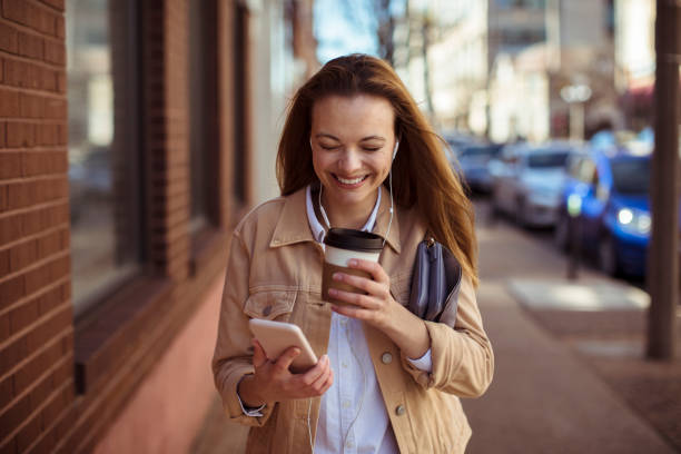 istock Businesswoman Commuting 1144936569