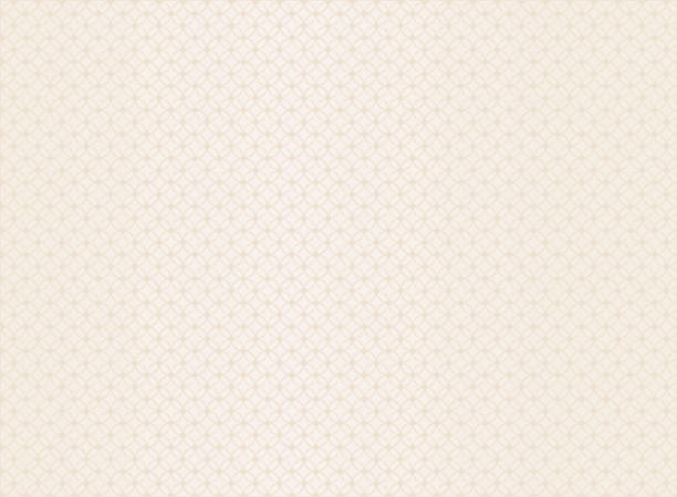 일본 전통 기하학적 패턴 벡터 배경 - beige background stock illustrations