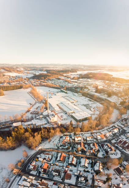 istock drone panorama of a small city in germany 1144949821