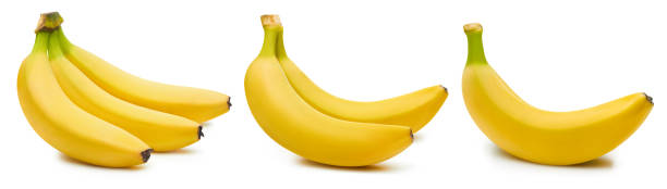 istock Bunch of bananas isolated 1144957575