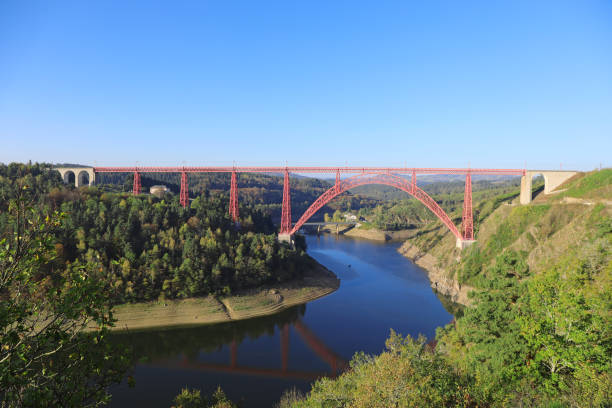 istock Large view on Viaduct of Garabit 1144960042
