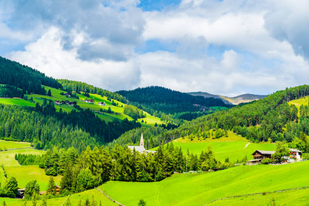 istock Italian village in the Alps 1144969371