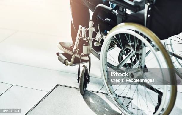 Your Independence Is Assured Stock Photo - Download Image Now - Wheelchair, People, Close-up