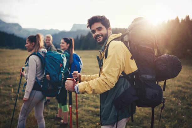 istock Trek Hiking Destination Experience Backpack Lifestyle Concept 1144982610