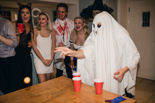 istock Beer Pong Excitement 1144985750