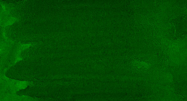 istock Dark green watercolor frame with torn strokes and stripes. Abstract background for design, layouts and patterns. 1144988422