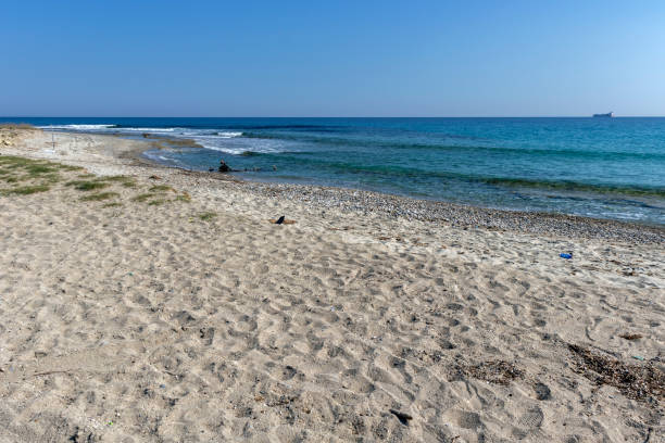 istock Beach at Possidi Cape, Kassandra Peninsula, Chalkidiki, Central Macedonia, Greece 1144990660