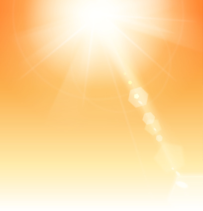 drawn of vector sunlight summer sign. This file of transparent and created by illustrator CS6.