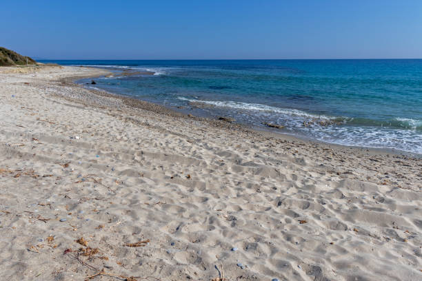 istock Beach at Possidi Cape, Kassandra Peninsula, Chalkidiki, Central Macedonia, Greece 1144991312