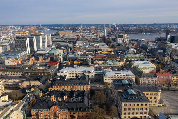 istock Stockholm city seen from above 1144992030
