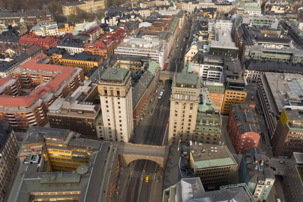 istock Stockholm city seen from above 1144992334