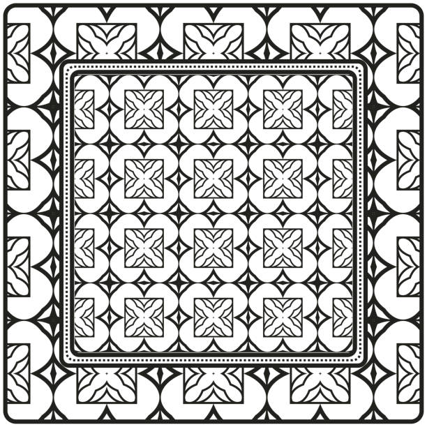 istock Design Of A Geometric Pattern. Vector. Repeating Sample Figure And Line. For Fashion Interiors Design, Wallpaper, Textile Industry 1144994031