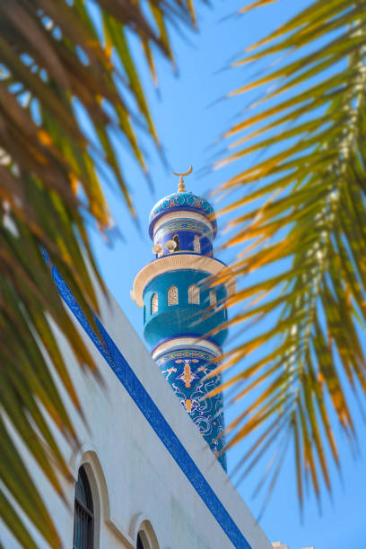 Erbil / Hewler / Arbil / Irbil, Kurdistan, Iraq: grand entrance gate decorated with tiles - Jalil Khayat mosque, the city's largest mosque - photo by M.Torres