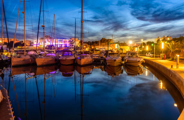 istock Cala Dor harbor of Mallorca in evening lightas 1145002678