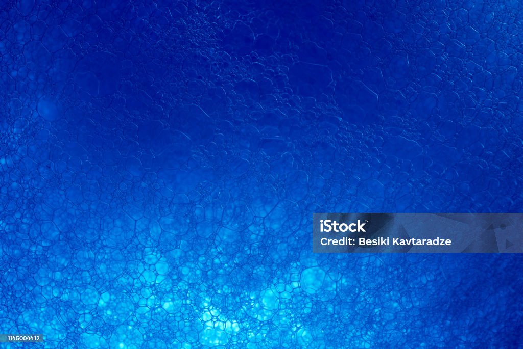 Blue Description Blue Bubbles Background Bubbles In Abstract Blue Stock Photo - Download ...