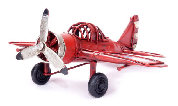 istock Airplane old toy vintage retro plane 1145005715