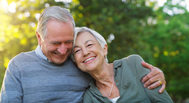 istock Still happy because she married the right one 1145005983