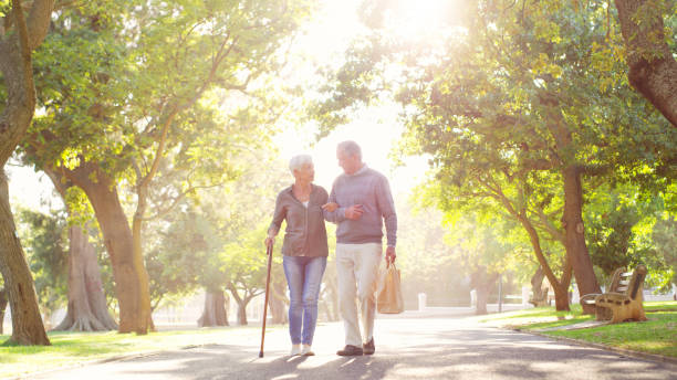 istock Even as decades pass by, he's still by her side 1145006001
