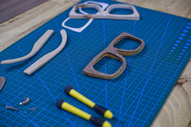 istock wooden sunglasses 1145007271