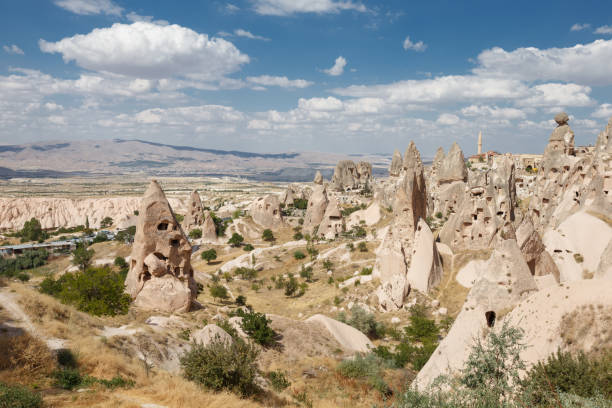 istock View Of Uchisar Castle In Cappadocia 1145008228