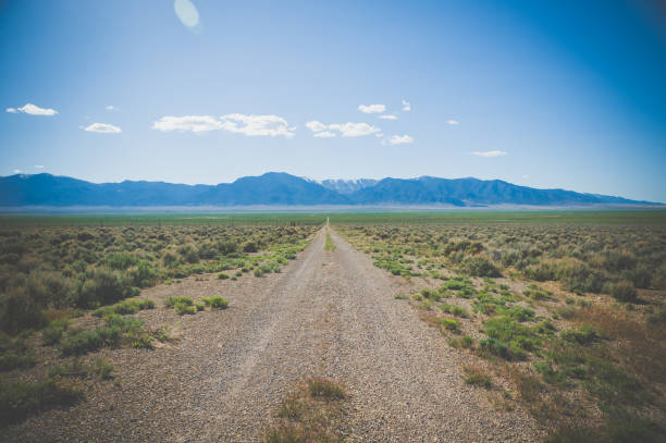 istock Snow-capped mountains, USA 1145016504