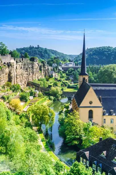 Luxembourg City - Luxembourg, 2015, Abbey - Monastery, Architectural Dome, Architecture